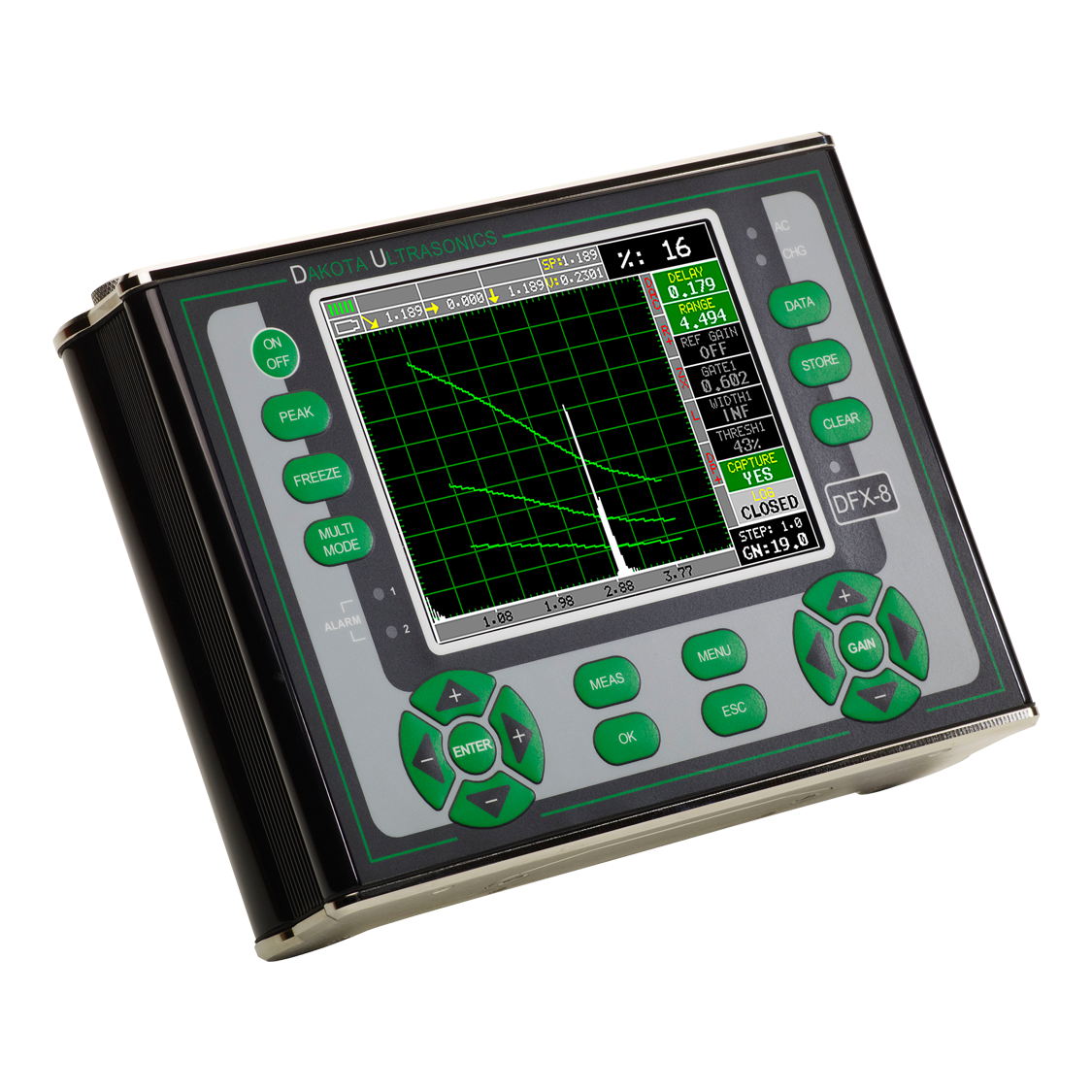 DFX-8 Ultrasonic Flaw Detector