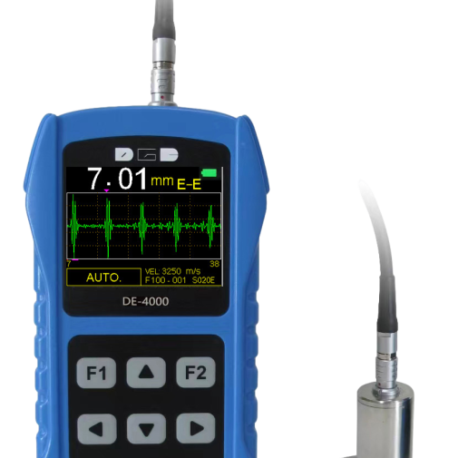 EMAT&Ultrasonik Kalınlık Ölçer DE-4000 (2 in 1)