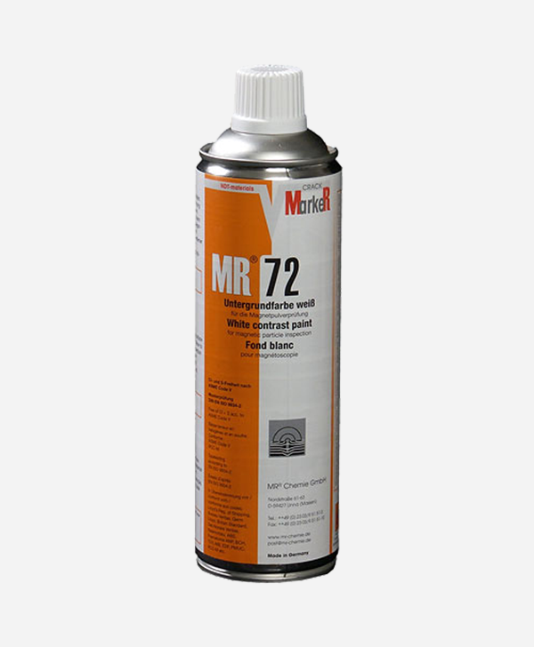 Magnetic Testing Products, Magnetic Particle Inspection Consumables, MR 72 White Contrast Paint